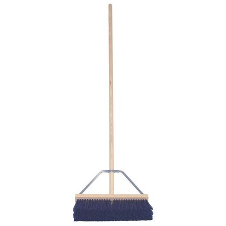 BIRDWELL StreetBarn Broom, 414 in L Trim, Polypropylene Bristle 5015-3